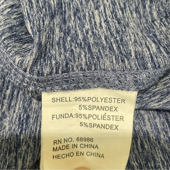 Iceburg Men’s Blue 1/4 Zip Running Athletic Pullover Jacket - Large - Picture 6 of 6